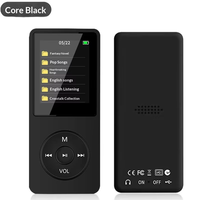 Lecteur de musique MP3 portable sans perte de qualité sonore avec haut-parleur et écouteurs, écran LCD de 1,8 pouce, lecteur de musique numérique