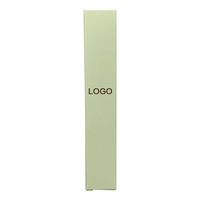 Boîte d'emballage cosmétique en carton blanc écologique haut de gamme portable avec logo personnalisé, service OEM, boîte cadeau pour rouge à lèvres, gaufrage