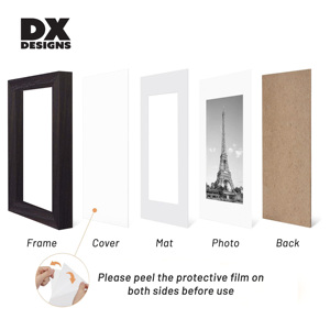 Nhà Máy Bán buôn giá 12 màu sắc 4x6 5x7 6x8 8x10 11x14 16x20 inch A3 A4 A5 tùy chỉnh kích thước khung ảnh MDF khung ảnh bằng gỗ - Product Image 2