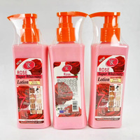 Lotion corporelle nourrissante et réparatrice au curcuma, lotion hydratante rafraîchissante et éclaircissante à l'amande, crème de bain à la papaye 200ml