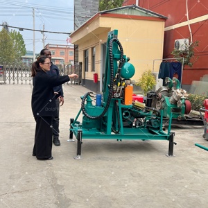 Offre de prix d'usine Dolphin : Rig de forage de puits d'eau de 80 m à 150 mètres avec pompe à eau et tiges de forage - Product Image 1