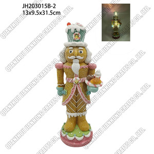 Décoration de Noël personnalisée Statue Figurine en résine Polyrésine Bonbons Soldat Figure <span class=keywords><strong>Casse</strong></span>-Noisette - Product Image 2