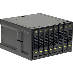 8 Bay Nvme U.2 Hard Drive Cage SSD 2.5 inci All-Flash bersakelar panas Optical Drive untuk rak stok NAS - Product Image 2