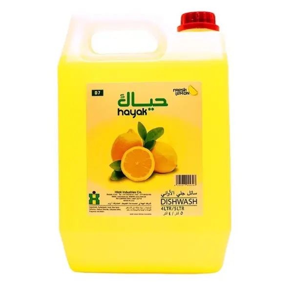 الليمون غسل الاطباق 5LTR السائل الطبيعي غسالات التنظيف طبق نظافة