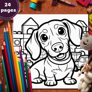 <span class=keywords><strong>Libro</strong></span> para Colorear Personalizado con Diseños de Perros, Cuadernos al por Mayor para Aliviar <span class=keywords><strong>el</strong></span> Estrés y Relajar la Mente y <span class=keywords><strong>el</strong></span> <span class=keywords><strong>Cuerpo</strong></span>, Regalo para Amigos/Compañeros - Product Image 3