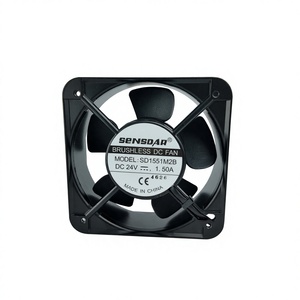 Ventilateur DC 24V à double roulement à billes 150x150x51mm, haute pression statique pour machine à <span class=keywords><strong>portique</strong></span> CNC, boîtier de commande électrique - Product Image 4