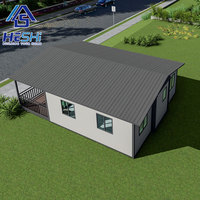Conteneur extensible prêt à l'emploi de 20 pieds 40 pieds Maison préfabriquée Cuisine Villa Salon préfabriqué Maison mobile Casas Prefabricadas