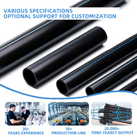 Tubería de Drenaje Flexible de HDPE, Sifón, Soldadura por Electrofusión, Alta Presión, Ecológica, Anticorrosiva, para Techo