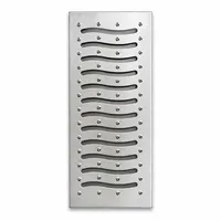 Plaque de couverture de drain moderne en acier inoxydable avec design anti-corrosion et durable pour système de drainage extérieur d'usine et d'atelier