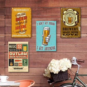 <span class=keywords><strong>Plaque</strong></span> en métal décorative <span class=keywords><strong>personnalisée</strong></span> de haute qualité pour l'extérieur - Product Image 4