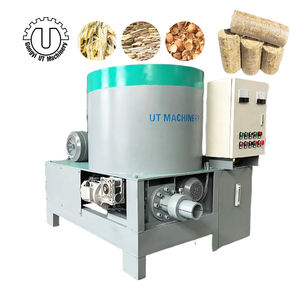 Presse à briquettes hydraulique haute pression pour biomasse, copeaux de bois, coques de riz, herbe d'éléphant, machine de fabrication de granulés de combustible 300 kg/h - Product Image 1