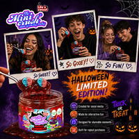 Halloween Limited Skull Shape Gummy Eetbare Slime Vloeibare Snoep Pot Leuk Schepbaar Extra Zuur Gel Saus Fruit Snoepjes