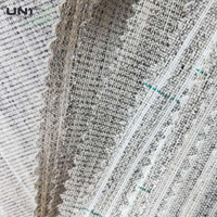 Tissu d'interlining en toile de crin de cheval véritable de haute qualité pour costume homme fait main haut de gamme