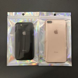 Bolsa con Cierre de Poliéster Tejido Resistente a la Humedad con Holograma Láser Arcoíris, Personalización con Serigrafía, Embalaje para Alimentos, Cosméticos y Zapatos - Product Image 6