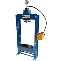 Presse hydraulique manuelle épaissie de 20 à 100 tonnes avec manomètre, outil d'entretien automobile pour atelier