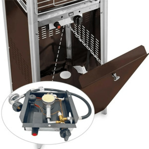 Ngoài trời sưởi ấm khí Kit 3 Bolt lỗ thiết kế Patio nóng <span class=keywords><strong>Propane</strong></span> Burner Hướng dẫn sử dụng điện cơ hoành cấu trúc điều chỉnh van Hose - Product Image 5