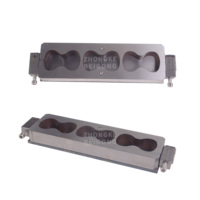 Spécimens de briquet de moule de bande de briquet de moule en acier standard d'ASTM C307 pour le moule en laiton de briquette d'essai de résistance à la traction de ciment