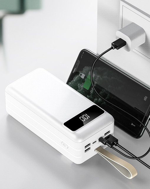 Portable Fast Charge Powerbank 30000mah 50000mAh Battery Power Bank 50000mAh