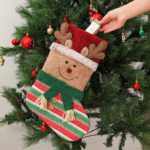 LINGKAI Hot Sale Non-woven Christmas Plush Toy Elk Christmas Plush Doll for <b>Xmas</b> Gifts Party Home Table Decor - Product Image 3