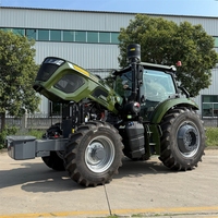 Tractor Agrícola de Servicio Pesado Changfa 2204 Edición Corona Dorada de 70HP con Tracción en las 4 Ruedas y Transmisión por Engranajes, 6400 kg, para Arado, Labranza y Cosecha