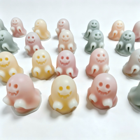 Halloween-wasjes snoepfabrikant op maat gemaakte vormen vloeistofgevulde snoepjes OEM private label bulkproductie feestelijke snoepvoorraad