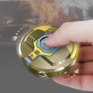 Fidget Spinner, jouet sensoriel transformable unisexe, anti-stress, écologique, portable, résistant aux chutes, gyroscope pour les doigts, nouveauté bleue - Product Image 5