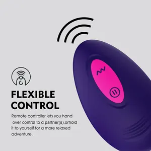 Vibromasseur point G pour femmes adultes AI USB Power Massager Télécommande Silicone Magnétique Portable Conversion de Fréquence Invisible - Product Image 4