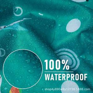 Poncho imperméable pour enfants Woqi, motif floral, vêtements de voyage imperméables pour enfants - Product Image 1