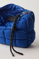 Pochette matelassée portable personnalisée imperméable avec fermeture éclair pour maquillage et téléphone