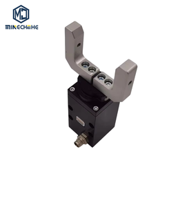 Pince pneumatique industrielle GEP1402/08, griffe de manipulateur pneumatique haute résistance pour la manipulation des objets - Product Image 1