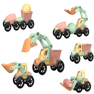 2022 Onshine儿童各种益智磁棒玩具3-6岁女孩男孩益智大积木拼装车