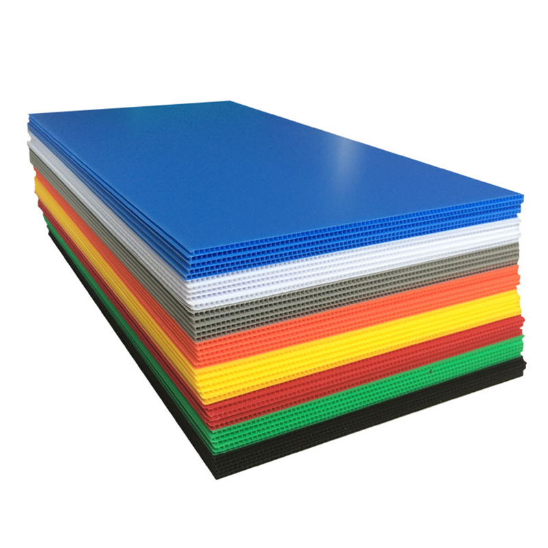 Corrugated PP Plastic Sheets Custom Size