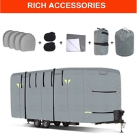 Vente en gros Housses de voiture imperméables et résistantes aux UV Housses pour camping-car et caravane RV Accessoires