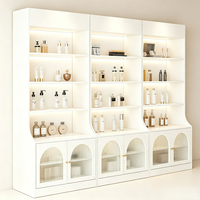 Vitrines de présentation de cosmétiques sur mesure, armoires à parfums modernes, vitrines de rangement et de présentation pour la vente au détail