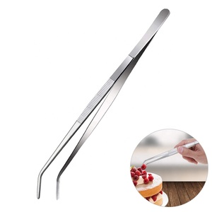 Jinhaiyue Super di Alta Qualità In Acciaio Inox 30 centimetri 12 pollici di Lunghezza Da Cucina di Cottura <span class=keywords><strong>Barbecue</strong></span> Pinzette <span class=keywords><strong>Pinze</strong></span> Pinza - Product Image 1