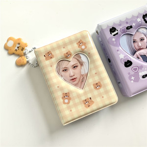 Ins Cute tiger Cat Bear 3 Inch Mini Photo <strong>Album</strong> Star love Bean Small Chuck <strong>Album</strong> Storage <strong>Photograph</strong> <strong>Album</strong> Collect Book - Product Image 2