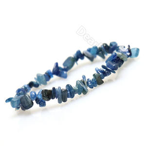 Bracelet à pierre naturelle pour femmes, à la mode, personnalisé, puce cristal, extensible, Durable, cadeau, 10 pièces - Product Image 4