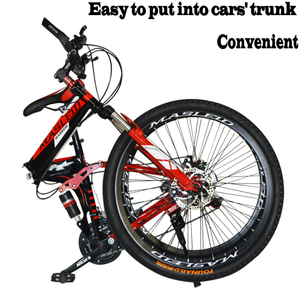 <span class=keywords><strong>Vélo</strong></span> pliant de 26 pouces pour adulte, vtt en acier à haute teneur en carbone, bon marché mais haute qualité - Product Image 2