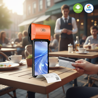 Sistema POS Móvil Inteligente con Certificación GMS Android 14.0, NB65 Octa-Core 4GB+64GB, Pantalla de 6.5 Pulgadas, NFC, USB, Impresora de Alta Velocidad de 80 mm