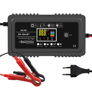 Fábrica al por mayor baterí<span class=keywords><strong>a</strong></span> inteligente automático 12V 24V 12A 6A cargador de baterí<span class=keywords><strong>a</strong></span> de reparación de plomo-ácido - Product Image 4