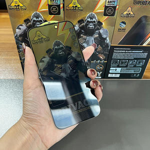 Protecteur d'écran en <span class=keywords><strong>verre</strong></span> trempé ESD Black King Kong Privacy pour <span class=keywords><strong>iPhone</strong></span> 16 Pro Max 17Air 15 14 Plus 13 12 11 Pro X Xr XS Max - Product Image 3