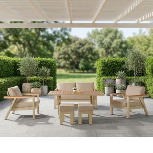 Modern Outdoor Garden Hanging Chair <b>Waterproof</b> Patio Furniture with Metal Frame Lounge Chairs Dining Table Terrace Courtyard Use - Product Image 3