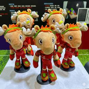 Peluche Mascotte <span class=keywords><strong>Coupe</strong></span> <span class=keywords><strong>du</strong></span> <span class=keywords><strong>Monde</strong></span> 2026 – Jouet Personnalisé pour Fans de Football - Product Image 4