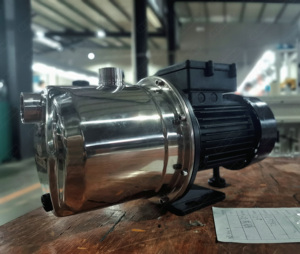 Commercial CDL 4 8 1.25" Inline DN32 0.5HP 5.5HP Vertical Stainless Steel Centrifugal Pompa Cdlf2-15 <b>Water</b> Multistage <b>Pump</b> - Product Image 2