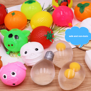 ลูกบอลน้ำ TPR สีสันสดใส ขายดี ของเล่นบีบคลายเครียด ของขวัญส่งเสริมการขาย สำหรับเด็ก - Product Image 1