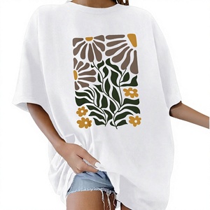 Sporty Loose <b>Long</b> Sleeve 100% Cotton Eco-Friendly Digital Printed Knitted Men's T-shirt - Product Image 2