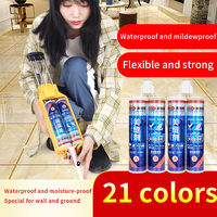 Carreaux de sol, imperméable et résistant à la moisissure, colle en porcelaine véritable, Agent de remplissage de Joint, belle colle de couture