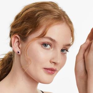 Premium 925 <b>Sterling</b> <b>Silver</b> Moissanite Diamond <b>Stud</b> Earrings Brilliant Luxury Fine Jewelry for Women Bridal Wedding Anniversary - Product Image 6