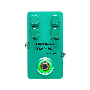 Musical Instruments All Metal Iron 9V Analog True Bypass Compressor Guitar Effects <b>Pedal</b> - Product Image 1
