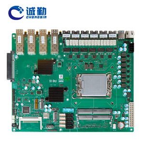 Nhà Máy <span class=keywords><strong>1U</strong></span> máy chủ Bo mạch chủ 6 LAN cổng 4 SFP 10 gam 12th LGA 1700 H610 h670 2 * DDR4 công nghiệp <span class=keywords><strong>Router</strong></span> pfsense Bo mạch chủ tường lửa - Product Image 2